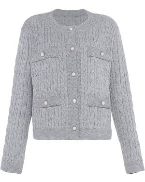 faina Jumper Licht Grijs Melange