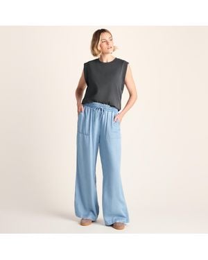 TOG24 April 100% Cotton Supersoft Vest - Blue