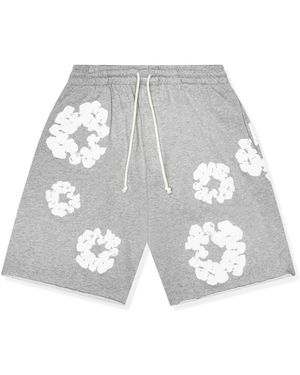 DENIM TEARS The Cotton Wreath Shorts - Grey