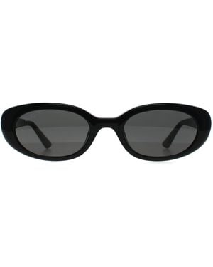 Ray-Ban Oval Polished Dark Rb4441D Bio Based - Black