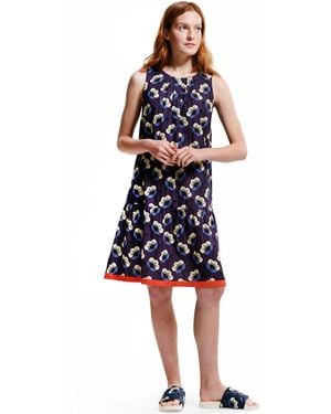 Regatta Orla Kiely Bold Pattern Above The Knee Summer Beach Dress - Blue