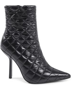 Versace 19.69 Abbigliamento Sportivo 19V69 Ankle Boot Hf007 Nero Fabric - Black