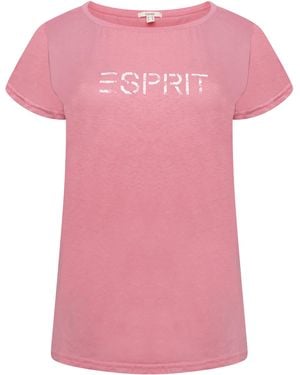 Esprit Ladies T-Shirt Cotton - Pink