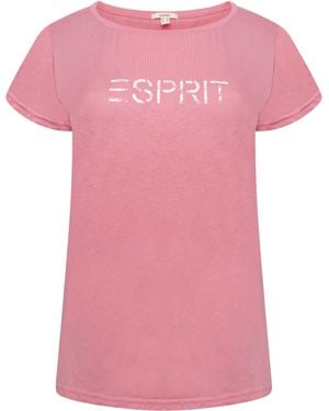 Esprit Ladies T-Shirt Cotton - Pink