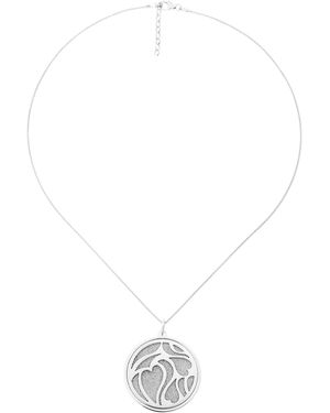 Orphelia 'Anabel' 925 Sterling Chain With Pendant - White
