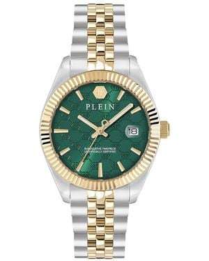 Philipp Plein Date Superlative Watch Pwyfa0926 Stainless Steel - Metallic