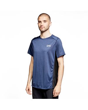 North Ridge Resistance Short Sleeve Moisture Wicking Baselayer Shirt - Blue