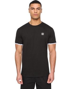Henleys Henjaque T-Shirt & Shorts Set - Black