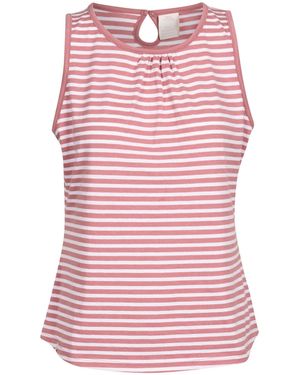 Trespass Ladies Kelly Stripe Vest Top (Light Mulberry) - Pink