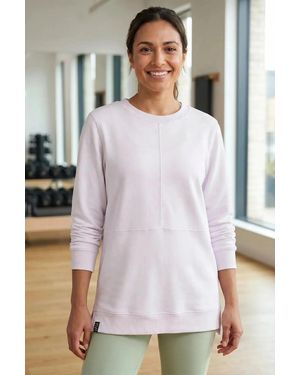 Secret Label Goodmove Fleece Longline Sweatshirt Viscose - Grey