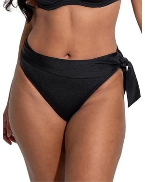 Pour Moi 31542 St Kitts Fold Over Bikini Brief - Black
