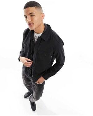 Only & Sons Worker Overshirt - Black