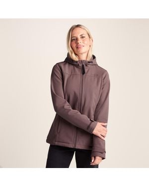 TOG24 Keld Softshell Hoody Dark Mauve - Brown