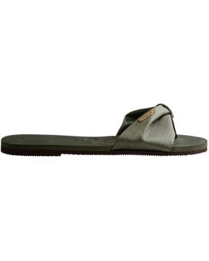 Havaianas Hav. You St Tropez Classic 35 Flip Flops - Green