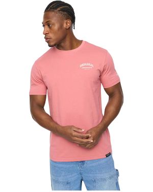 Crosshatch Labstock T-Shirt Cotton - Pink