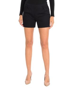 Benetton Side Zipper Shorts 4Gh5590V3 - Black