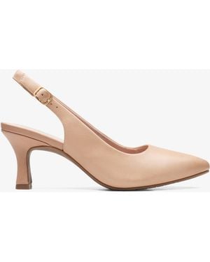 Clarks Kataleyna Step Warm Leather Shoes - Pink