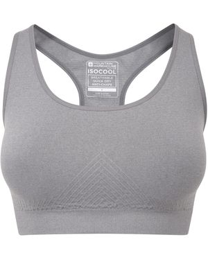 Mountain Warehouse Anti-Chafe Naadloze Sportbeha - Grijs