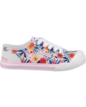 Rocket Dog Ladies Trainers (Multicoloured) - White