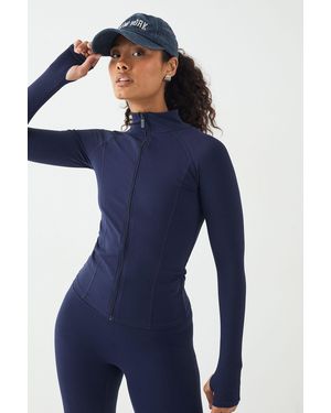 DSGN Studio Sculpt Zip Through Jacket - Blue