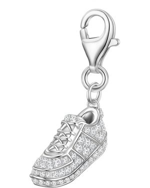 Glanzstücke München Damen Charm 925/- Sterling Silber - White