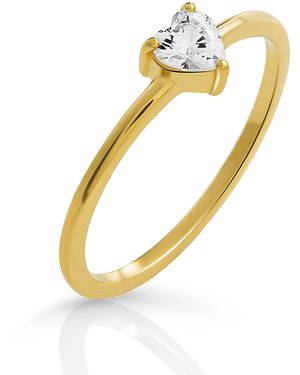 Orphelia 'Love' 925 Sterling Ring - Metallic