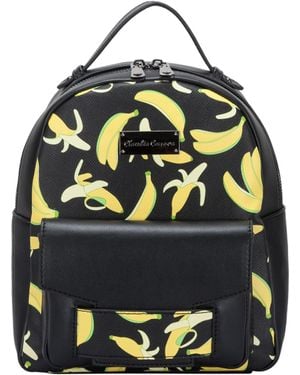 Claudia Canova Adela Xs Banana Print Backpack - Blue