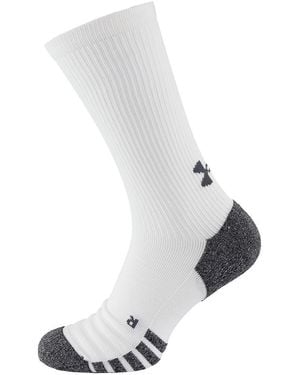 Under Armour Dry Grip Long Socks - White