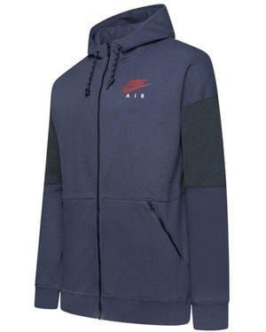 Nike Air Zip Through Tracksuit Cotton - Blue