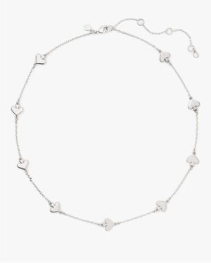 Kate Spade Metal Scatter Necklace - White