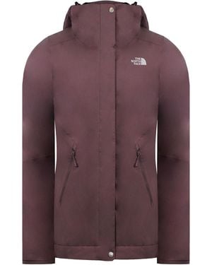 The North Face Inlux Insulated Deep Taupe Jacket - Purple