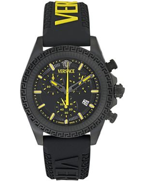 Versace Fornax Watch Ve0W00225 Silicone - Grey