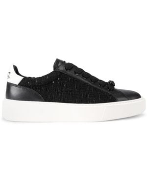 Kurt Geiger Leather Albion Trainer Trainers - Black