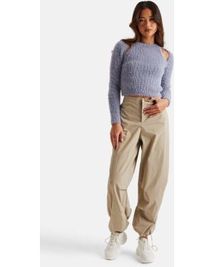Urban Bliss Asha Clean Chute Pant - Blue