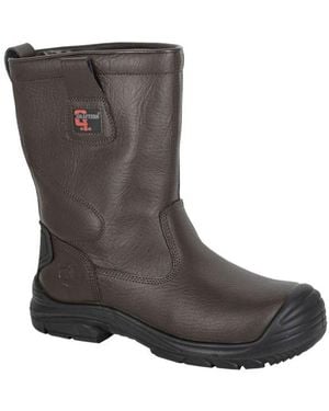 Grafters Safety Rigger Boots - Black
