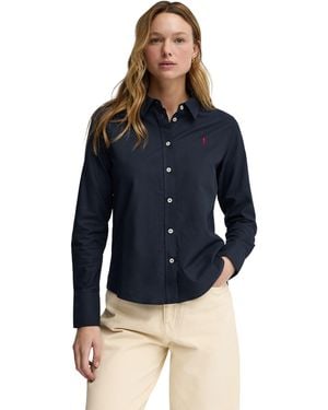 POLO CLUB Long Sleeve Regular Fit Shirt Shirt-L-S25 - Blue