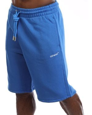 Off-White c/o Virgil Abloh Off Arrow Skate Sweat Shorts - Blue