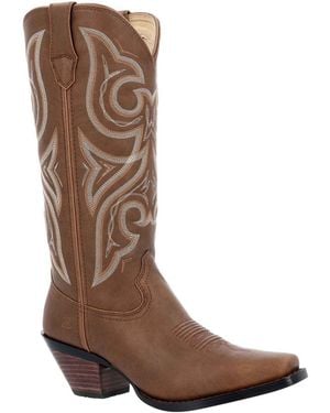 Durango Crush Textile Milk Boots - Brown