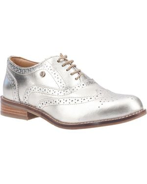 Hush Puppies Natalie Lace Ladies Shoes - White