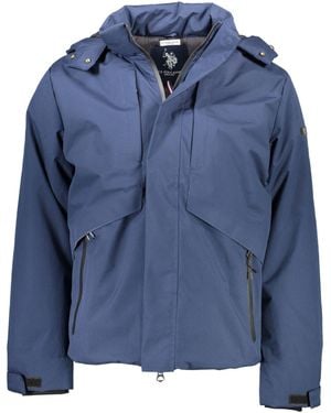U.S. POLO ASSN. Hooded Jacket Classic Fit - Blue