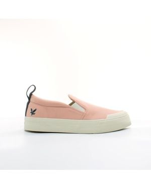 Lyle & Scott Duncan Plimsolls - Pink