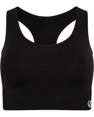 Dare 2b Ladies Dont Sweat It Ii Sports Bra - Black