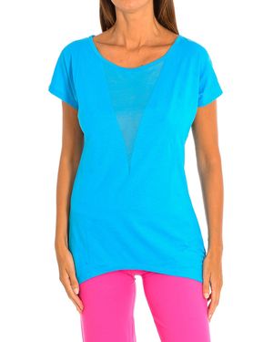 Zumba Sports T-Shirt With Sleeves Z1T00683 - Blue