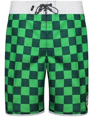 Vans Off The Wall Planetary Board Shorts - Green