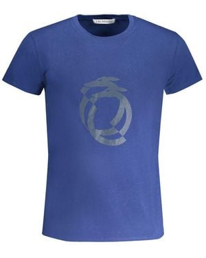 Trussardi Cotton T-Shirt - Blue