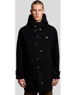 Lyle & Scott Duffle Coat - Black