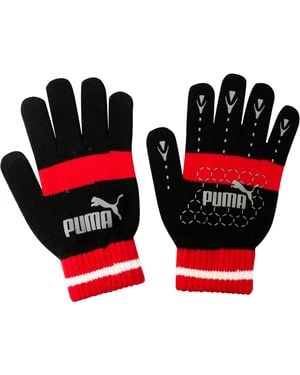 PUMA No 1 Logo Cat Magic Winter Gloves - Red