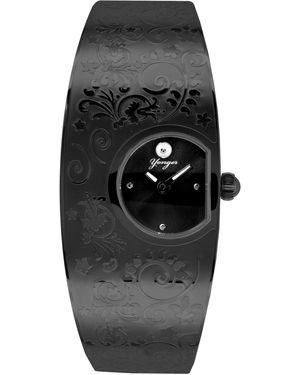 Yonger & Bresson And Bresson Dial Watch Stainless Steel - Black