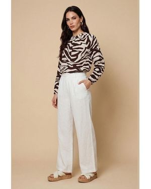 Urban Bliss Zebra Shirt Pattern - Natural