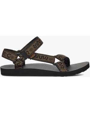 Teva Original Universal Sandals Bandana Dark - Black